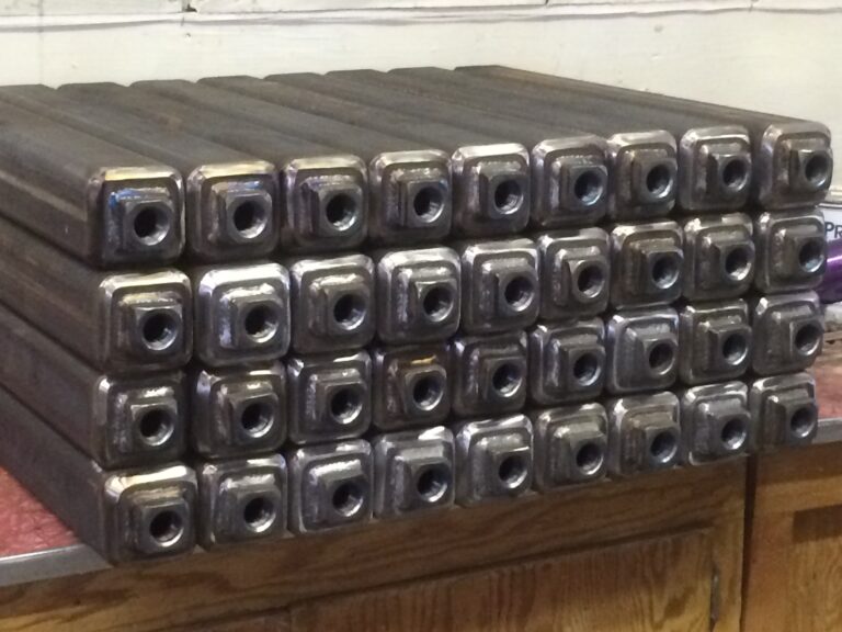 Custom fabrication work at Nova Metals in Stony Plain